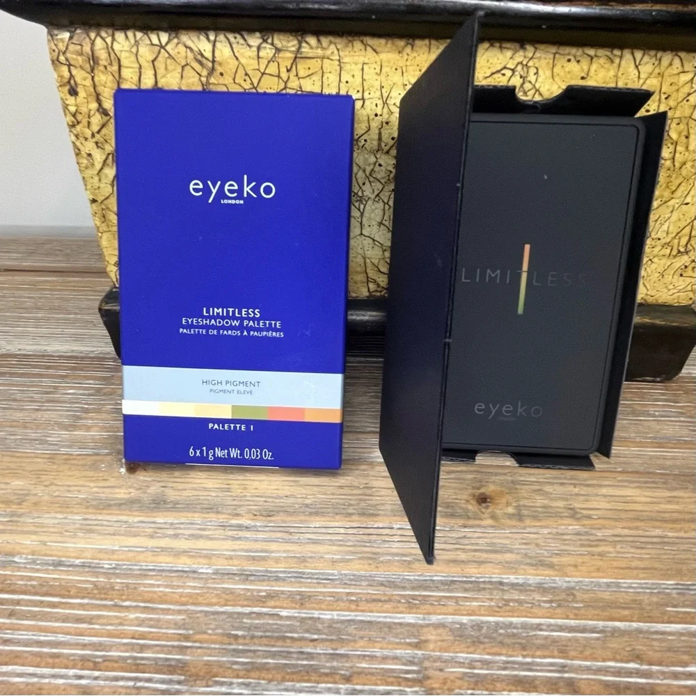 NEW Eyeko London Limitless Eyeshadow Palette 1 Highly pigmented 6-Shade Palette